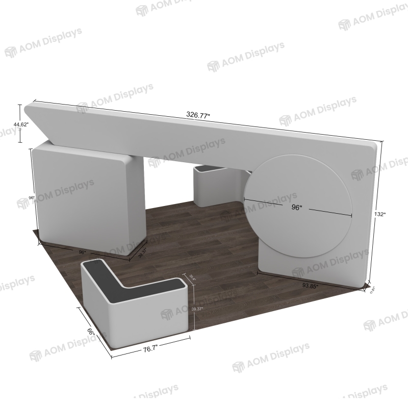 20x20 Modular Trade Show Booth 23