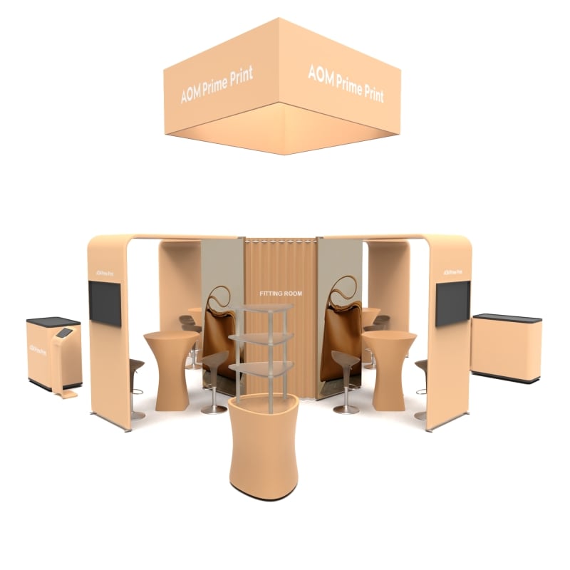 20x20 Trade Show Booth