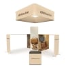 20x20 Trade Show Booth Kit B