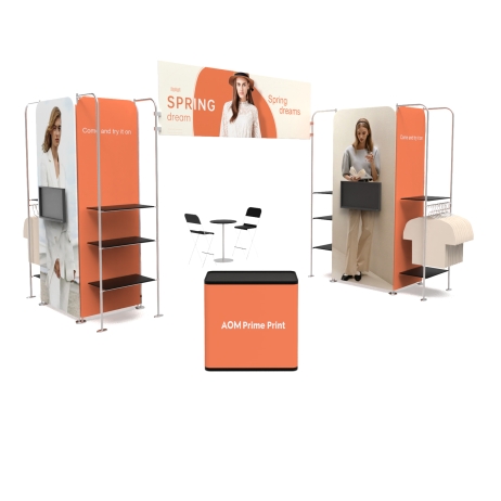 20x20 Trade Show Booth Kit F