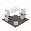 20x20 Trade Show Booth Kit F