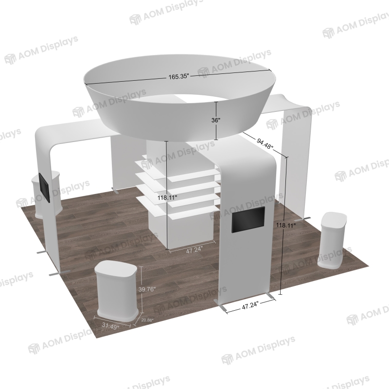 20x20 Trade Show Booth Kit M