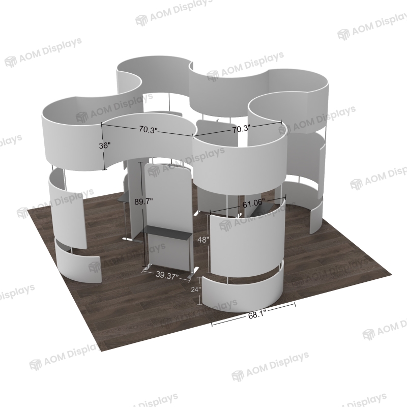 20x20 Trade Show Booth Kit N