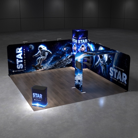 20x20 Trade Show Booth Kit P