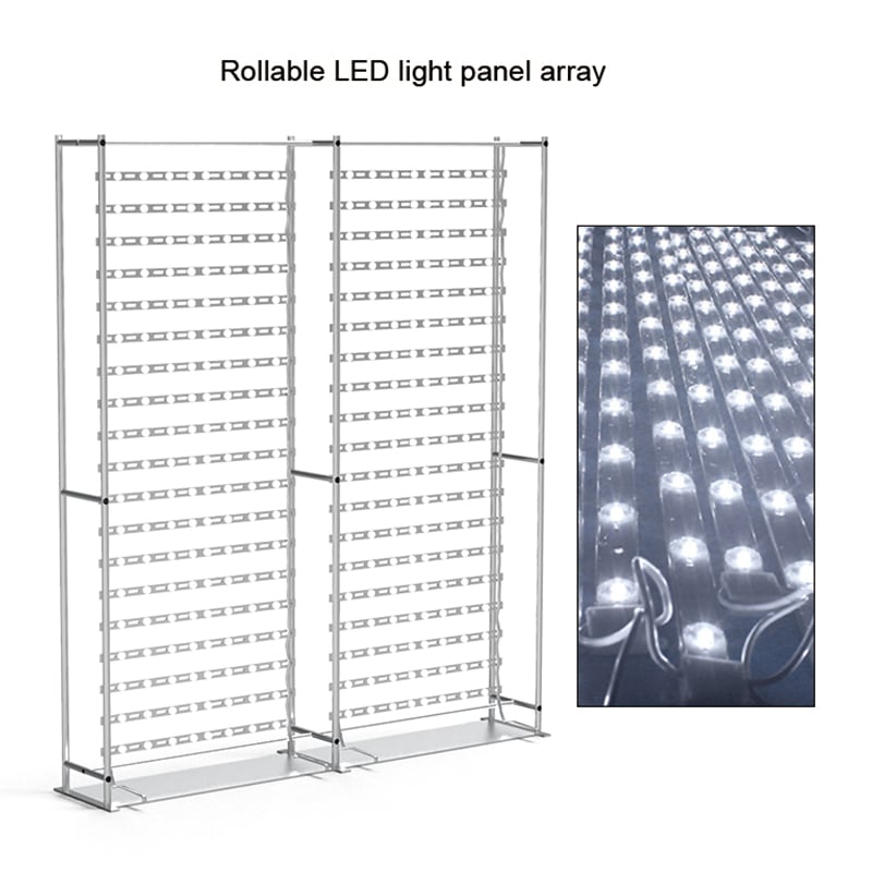 Custom 10x20ft 3D Backlit Trade Show Booth with Dual Lightbox Panels ...