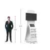 10ft Straight FlexZip Booth Kit F