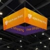 Custom Tapered Square Hanging Banner