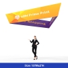 Custom Tapered Traingle Hanging Banner