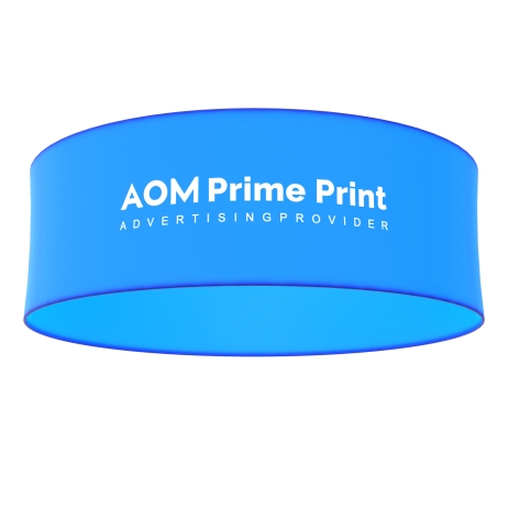 Circular Blimp Hanging Banner