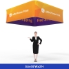 Square Blimp Hanging Banner