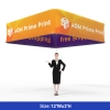 Square Blimp Hanging Banner