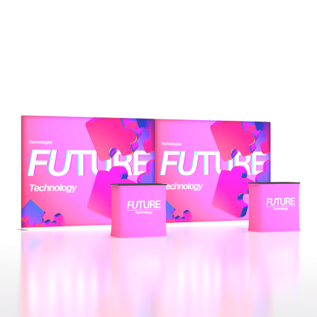 20ft LumiZip Backlit Modular Displays