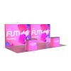 20ft LumiZip Backlit Modular Displays
