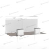 20ft LumiZip Backlit Modular Displays