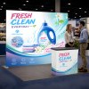 10ft LumiZip Backlit Trade Show Display