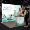 10ft LumiZip Backlit Trade Show Display
