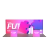 20ft LumiZip Backlit Trade Show Display