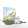 8ft LumiZip Backlit Trade Show Display