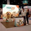8ft LumiZip Backlit Trade Show Display