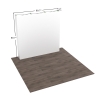 8ft Straight FlexPop Pop up Display