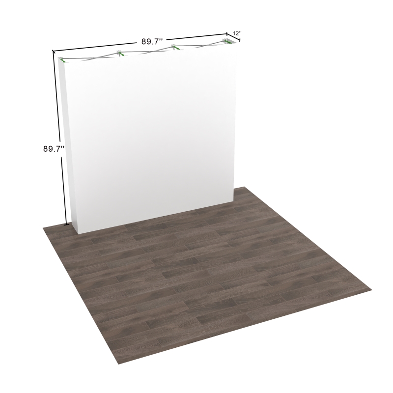 8ft Straight FlexPop Pop up Display