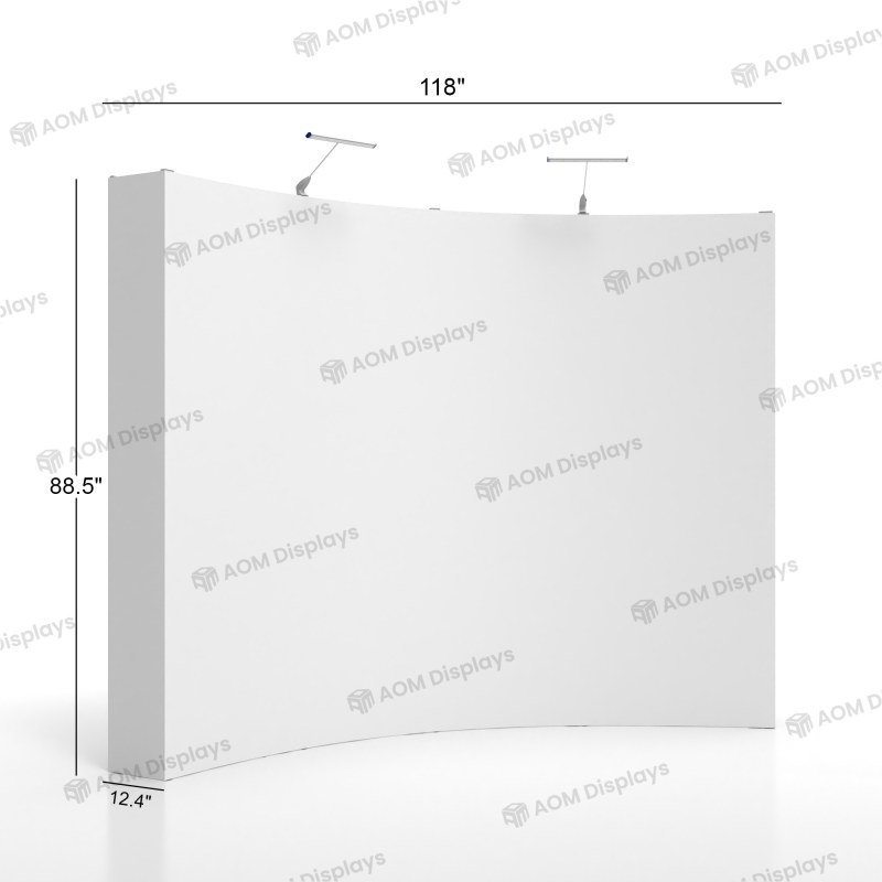 10ft Curved FlexPop Pop up Display