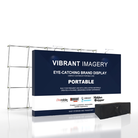 12ft Straight FlexPop Pop up Display