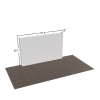 12ft Straight FlexPop Pop up Display