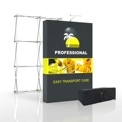 5ft Straight FlexPop Pop Up Display