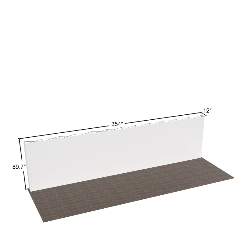 30ft Straight FlexPop Pop up Display