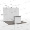 10x10 Folding SEG Fabric Booth 01