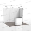 10x10 Folding SEG Fabric Booth 02