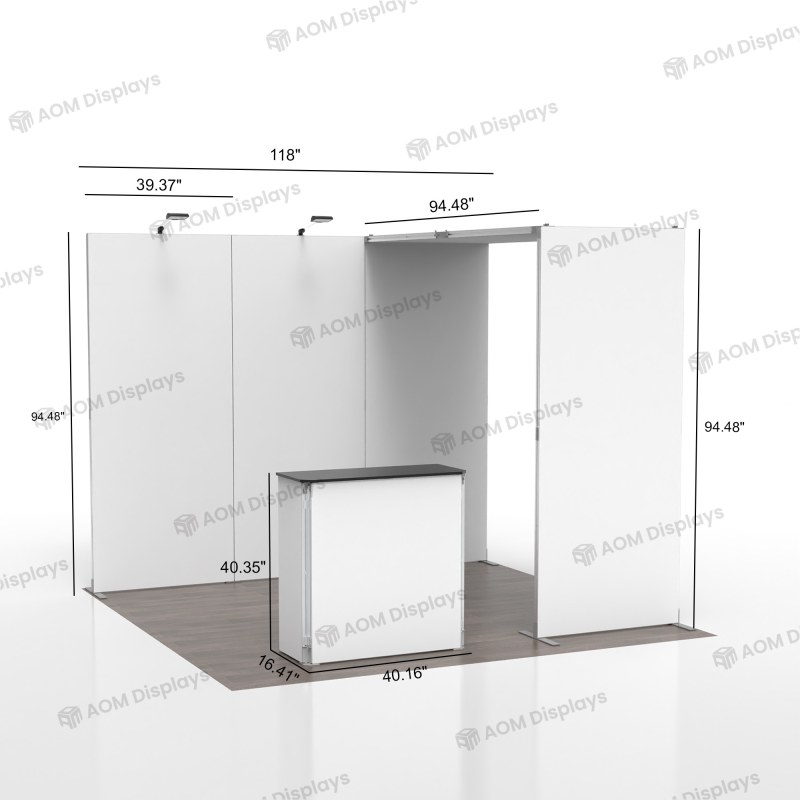 10x10 Folding SEG Fabric Booth 03