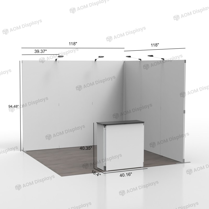 10x10 Folding SEG Fabric Booth 05
