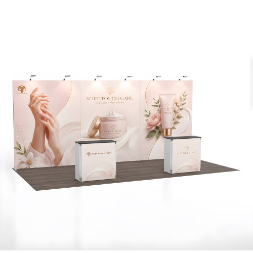 10x20 Folding SEG Fabric Booth 01