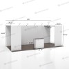 10x20 Folding SEG Fabric Booth 02