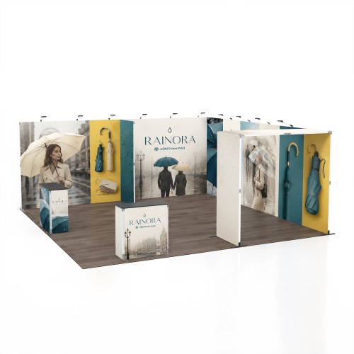 20x20 Folding SEG Fabric Booth 01