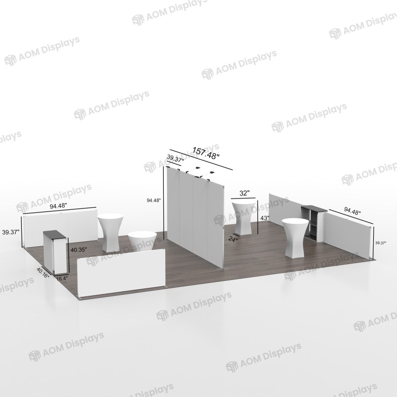 20x30 Folding SEG Fabric Booth 03