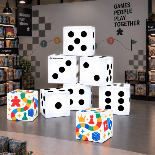 3-Piece Backlit Cube Set
