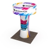 Circular Header Tapered Tower Display
