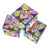 3-Piece 2ft Stackable Fabric Display Cube Set with Six-Sided Printing