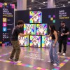 Custom Backlit Stackable Cube Displays
