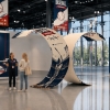 Vertical C-shaped Trade Show Display