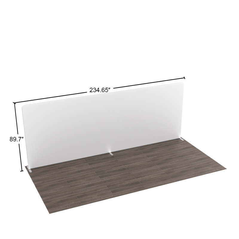 20ft Flat FlexZip Trade Show Display