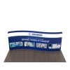 20ft S-Shaped FlexZip Trade Show Display