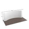 20ft Curved FlexZip Exhibit Display