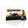 15ft S-Shaped FlexZip Trade Show Display