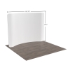 10ft Curved FlexZip Trade Show Display