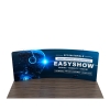 20ft Curved FlexZip Promo Display