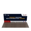 20ft Straight FlexZip Trade Show Display